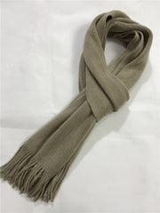 Boy Student's Winter Thick Cashmere Scarf