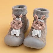 Plush thick socks shoes