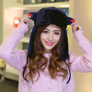 Winter Embroidered Lei Feng Hat