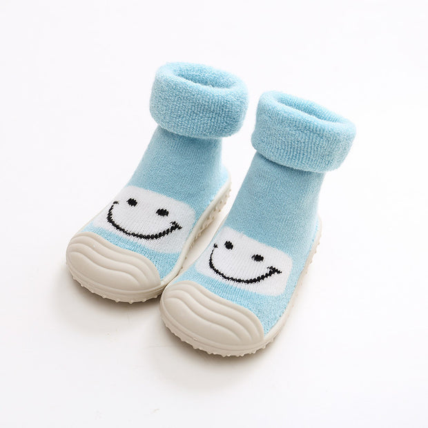 Plush thick socks shoes