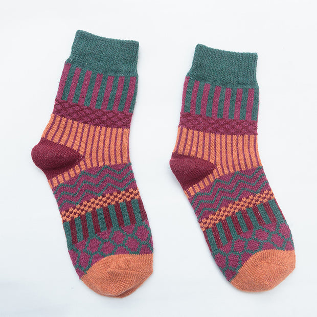 Thick warm wool socks