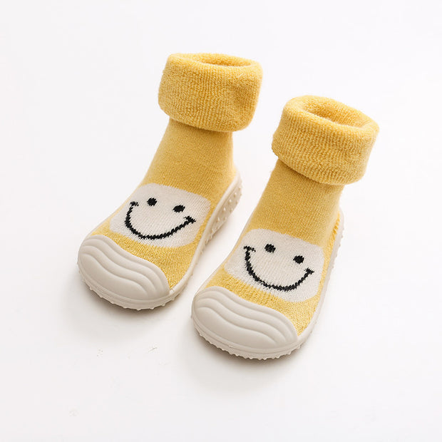 Plush thick socks shoes