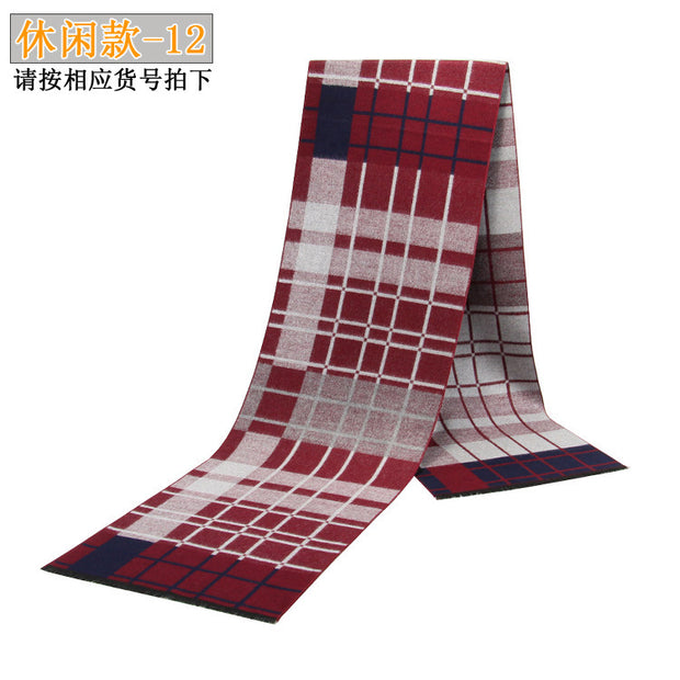 Men's Winter Warm Thickened Scarf