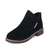 Winter Boots Cotton Boots Women's Boots Low Heel Square Heel