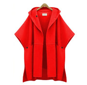 Big Size Half Batwing Sleeve Cardigans Clock Type Jacket Female