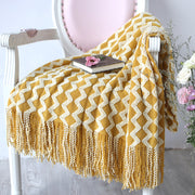 Knitted Wool Blanket Cashmere Blanket