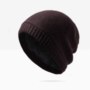 Winter hat men's knitted hat