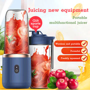 Mini Juicer Cup Extractor Smoothie USB Charging Fruit Squeezer