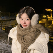 Women's Scarf Winter Knitting Wool Shawl