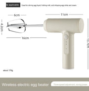 Wireless Mini Cream Blender Handheld Electric Whisk Household